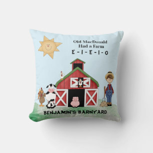 Old McDonald Had A Farm Cushion