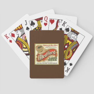 Old Medford Brewery Logo Playing Cards