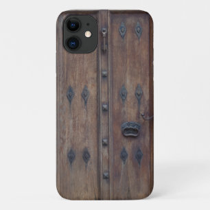 Old Mediaeval Spanish Wooden Door iPhone 11 Case