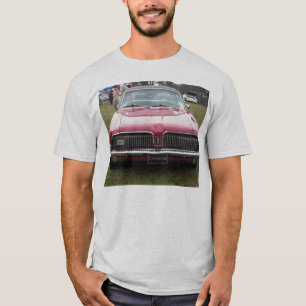 Old Mercury Cougar red Classic antique car T-Shirt