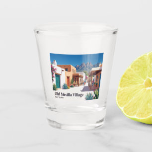 Old Mesilla Village USA Shot Glass