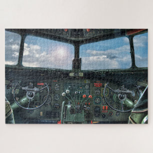 Old Military aircraft Jigsaw Puzzle