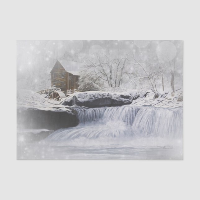 Old Mill 10lb Tissue Paper, White Tissue Paper (Front)