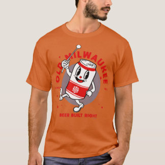 Old Milwaukee Retro Mascot  T-Shirt