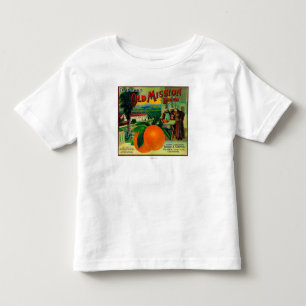 Old Mission Orange LabelFullerton, CA Toddler T-Shirt