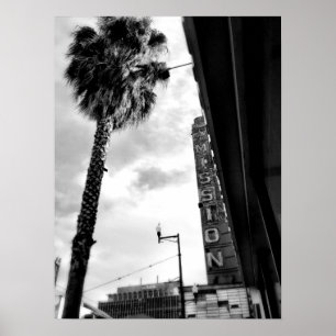 Old mission theatre San Francisco Poster