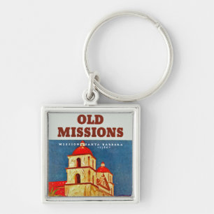 Old Missions ~ Santa Barbara Key Ring
