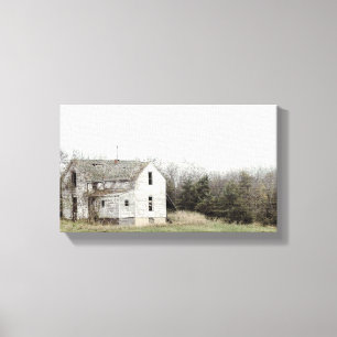 Old Missouri House Canvas Print
