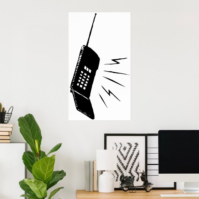 Old Mobile Phone Poster (Creator Uploaded)