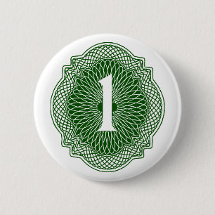 Old Money 6 Cm Round Badge