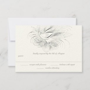 OLD MONEY, LOVE BIRDS, RSVP CARD