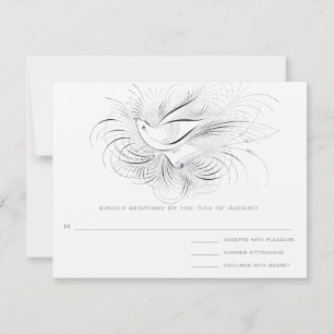 OLD MONEY, LOVE BIRDS, RSVP CARD