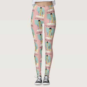Old Money Nails Leggings