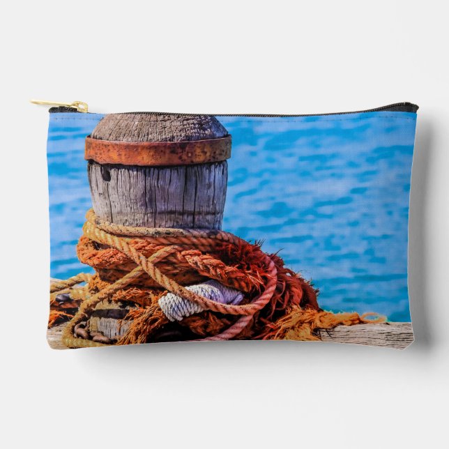 Old Mooring Bollard Accessory Pouch (Front)
