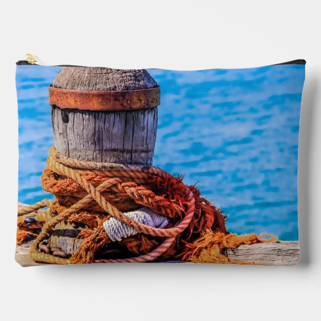 Old Mooring Bollard Accessory Pouch (Front)