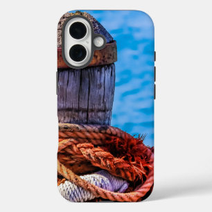 Old Mooring Bollard iPhone 16 Case