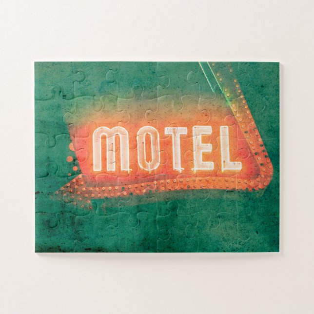 Old Motel Jigsaw Puzzle (Horizontal)