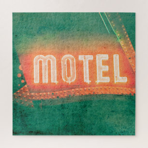 Old Motel Jigsaw Puzzle