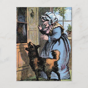 Old Mother Hubbard and her Dog Postcard