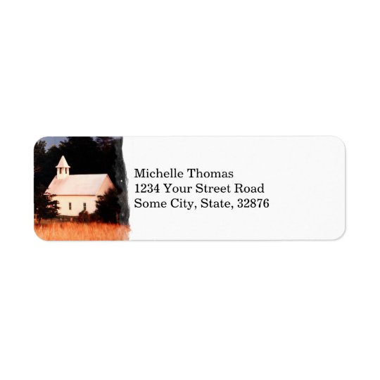 Old Mountain Church Return Address Return Address Label