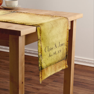 Old Movie Film Short Table Runner