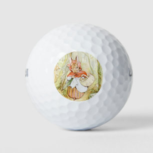 Old Mrs Rabbit (Little Red Riding Hood) (B Potter) Golf Balls
