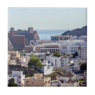 Old Muscat original historic city of Muscat - Oman Tile
