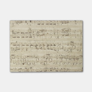 Old Music Notes - Chopin Music Sheet
