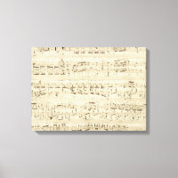 Old Music Notes - Chopin Music Sheet