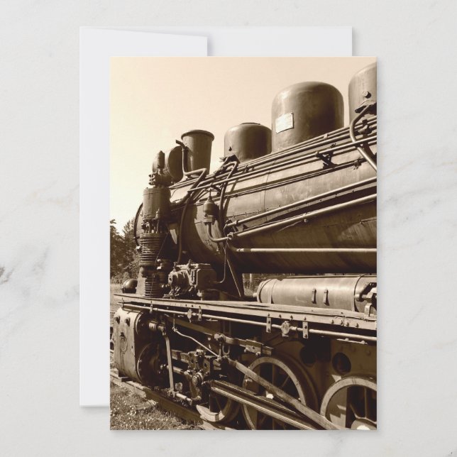 Old narrow-gauge steam engine Gr-269 (Front)