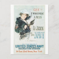 Old Navy Poster circa 1918