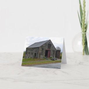 Old New England Bard Note Card