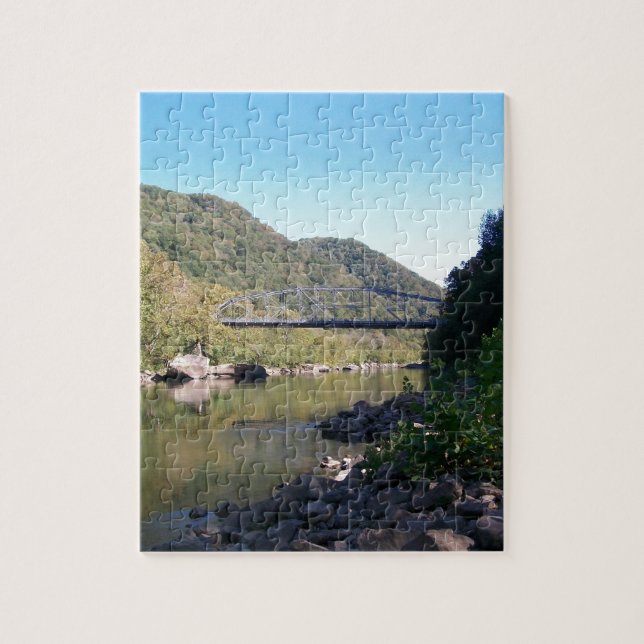 Old New River George Bridge Jigsaw Puzzle (Vertical)
