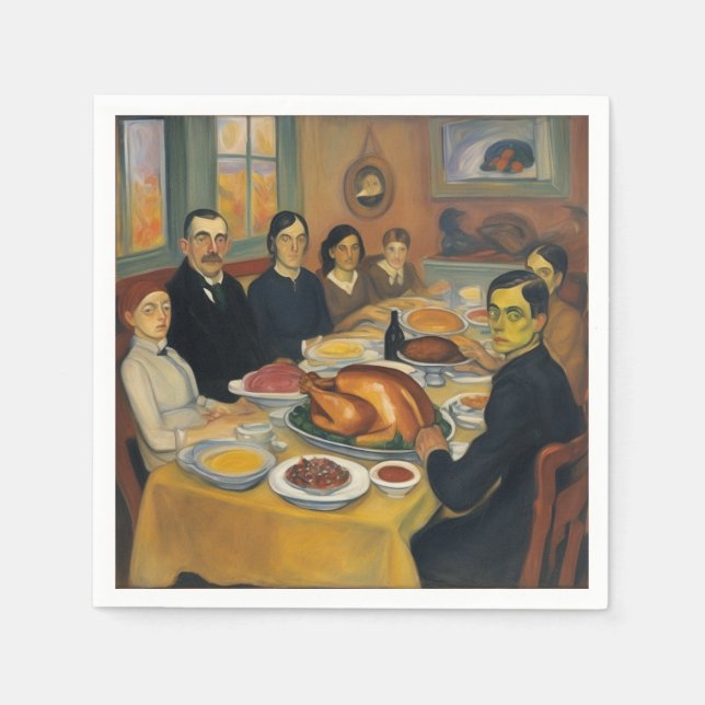 Old nordic  napkin (Front)