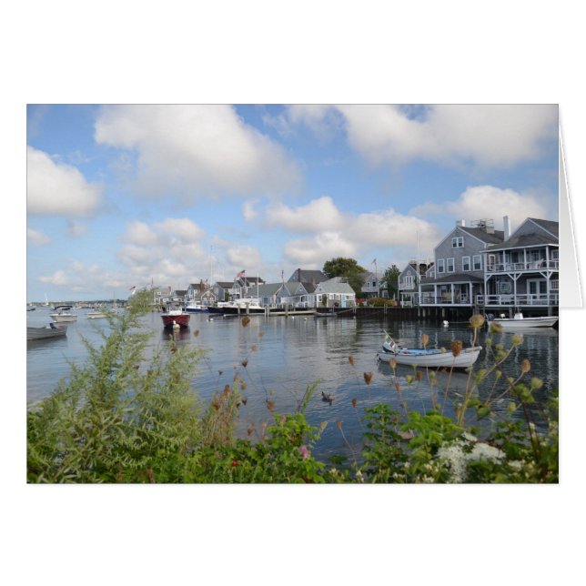 Old North Wharf Card (Front Horizontal)