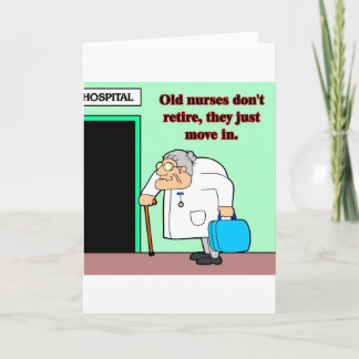old nurses card