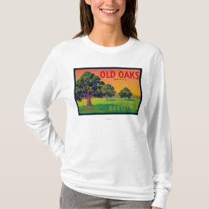 Old Oaks Pear Crate LabelBryte, CA T-Shirt