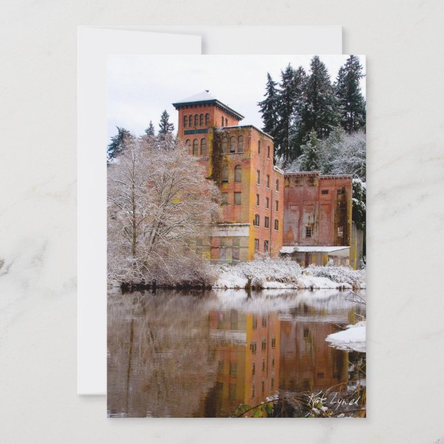 Old Olympia Brewhouse Greeting Card (Front)