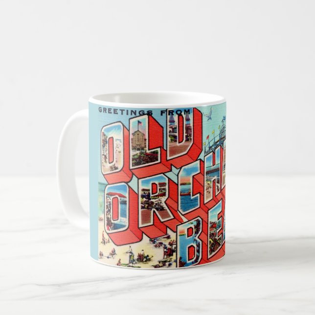 Old Orchard Beach Maine Mug (Front Left)