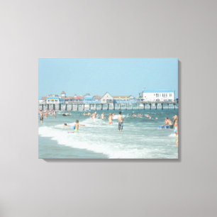 Old Orchard Beach Pier Canvas Print