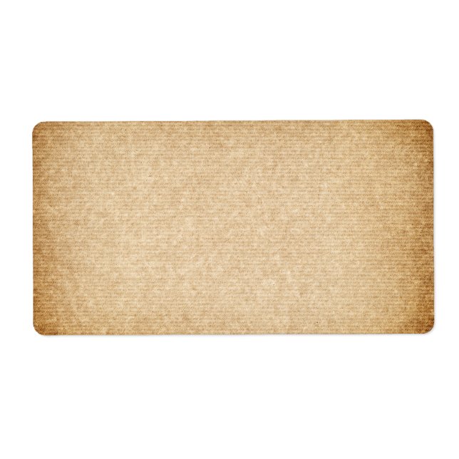 Old Packaging Paper With Stripes For Background (Front)