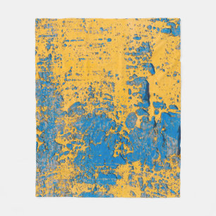 Old painted wall - texture, background. abstract, fleece blanket