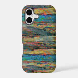 Old Painted Wood Boards