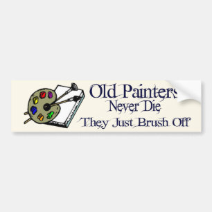 Old Painters Bumper Sticker