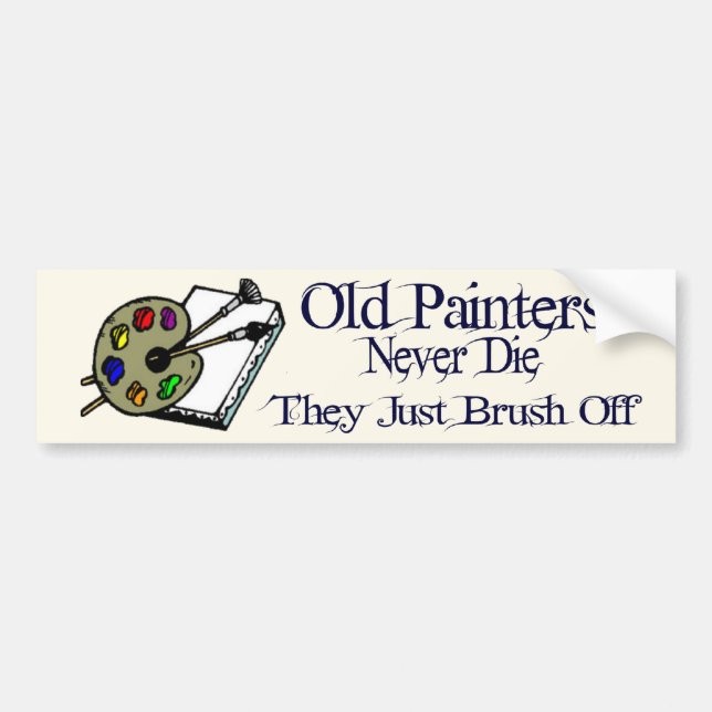 Old Painters Bumper Sticker (Front)