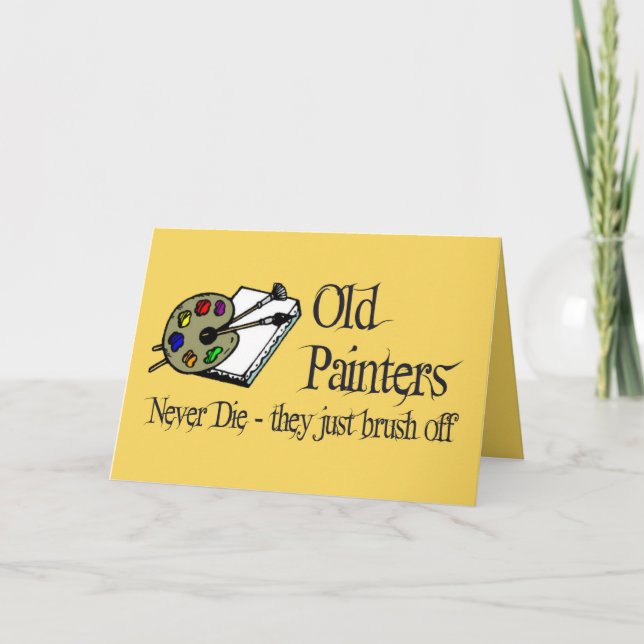Old Painters Card (Front)