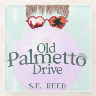 Old Palmette Drive Glass Coaster