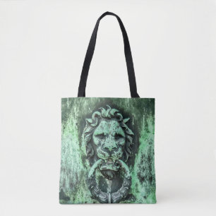 Old Pantina Lion Tote Bag