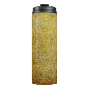 Old Paper Design. Ultrawide Grunge Seamless Colorf Thermal Tumbler
