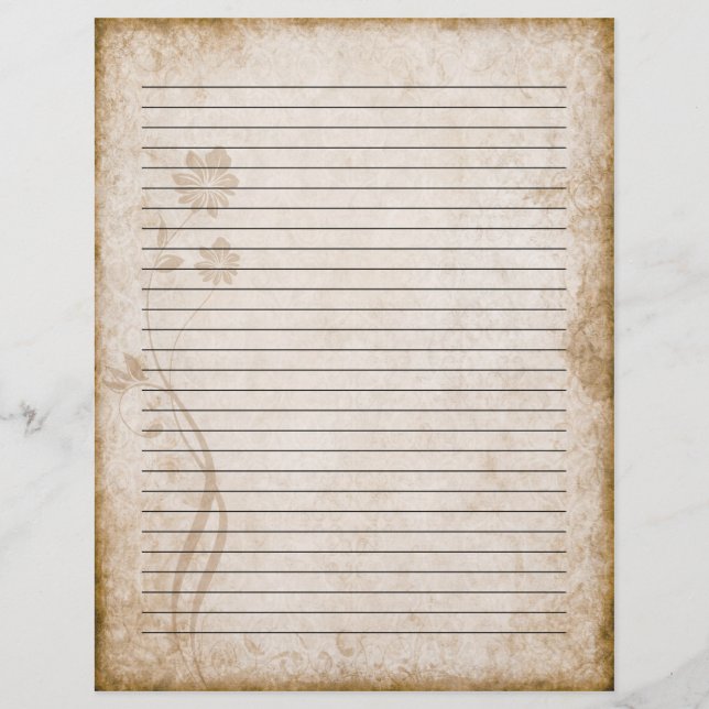 Old paper letter (Front)